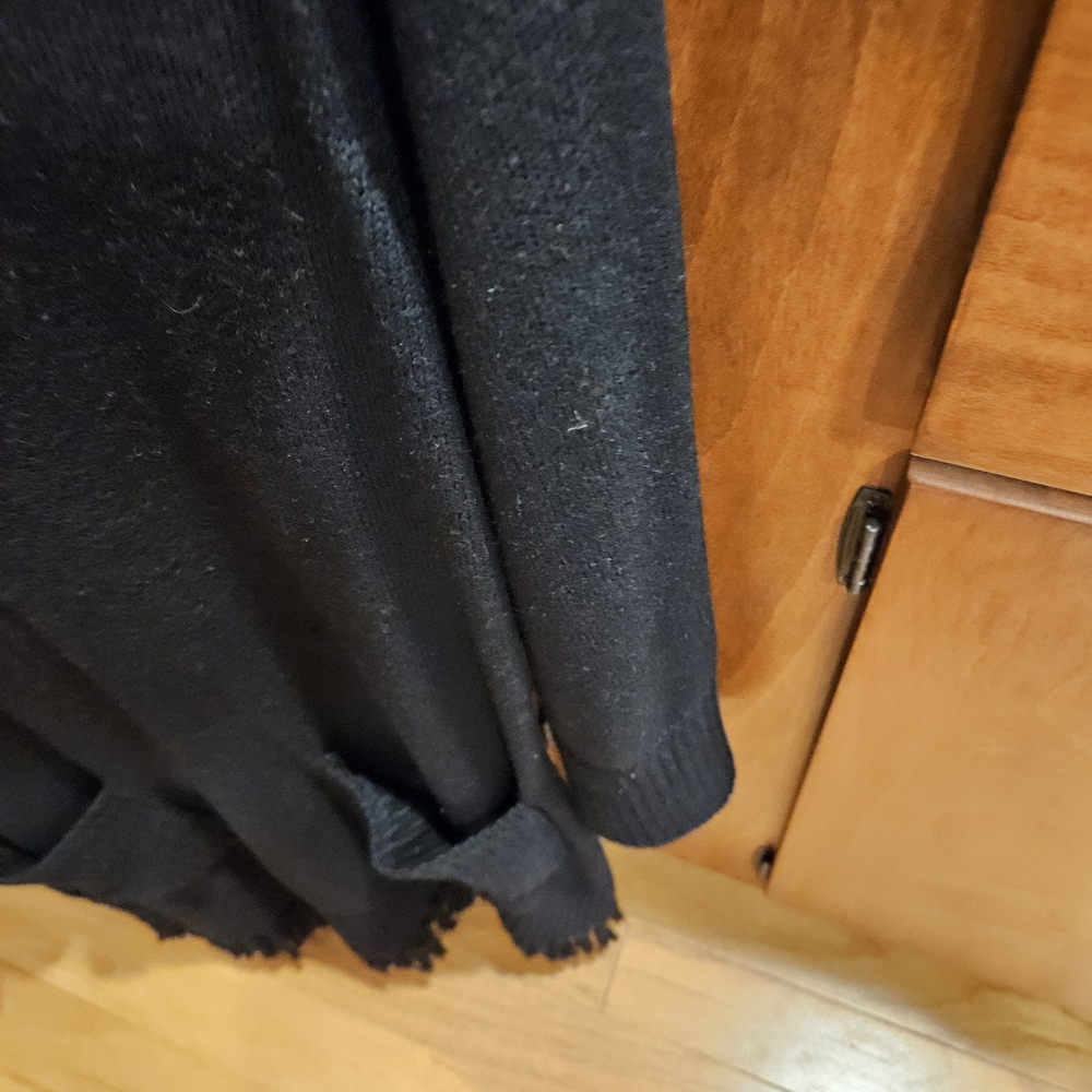 Soft Surroundings Black Cowl Neck Sweater - Picture 4 of 7